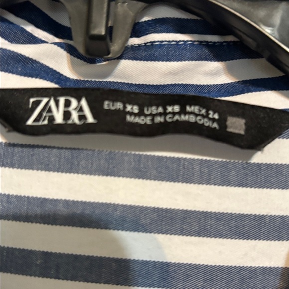 Zara cropped button down XS - Picture 3 of 5